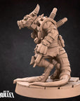 Kobold Alchemist - Kobold DND - 3d Printed Miniature sculpted by Bite the Bullet