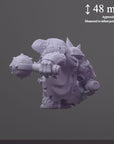 Vadan the Rampaging Mammoth - 3d Printed Miniature Sculpted by DiceHeads