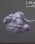 Vadan the Rampaging Mammoth - 3d Printed Miniature Sculpted by DiceHeads