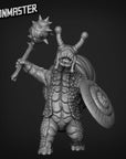 Snailfolk Shieldbearers - 3d Printed Miniature Sculpted by Goon Master Games