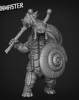 Snailfolk Shieldbearers - 3d Printed Miniature Sculpted by Goon Master Games