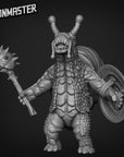 Snailfolk Shieldbearers - 3d Printed Miniature Sculpted by Goon Master Games