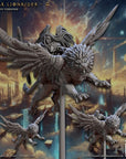 Malak Lionriders - Wrath of the Malakim - 3d Printed Miniature sculpted by Artisan Guild