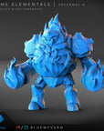 Infernals - Prime Elementals - 3d Printed Miniature Sculpted by Blue Wyvern