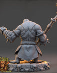 Balor Emryn - Strongbacks of Castle Primatus (ApeFolk) - 3d Printed Miniature sculpted by Daybreak Miniatures