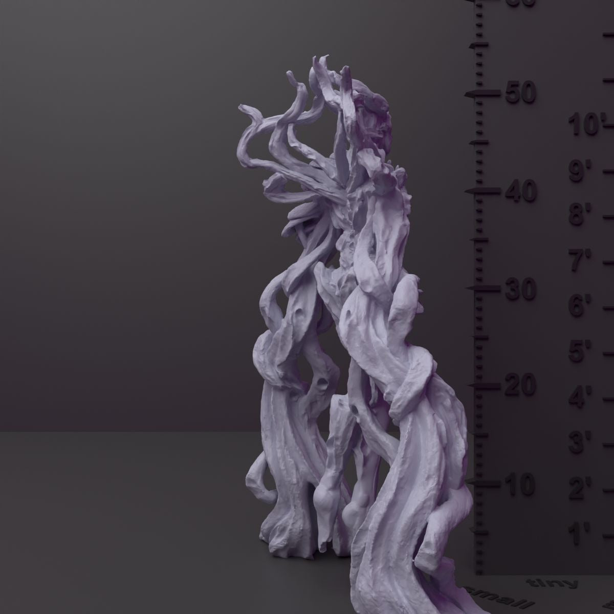 Dark Dryads - Army of Darkness: Dark Elves - 3d Printed Miniature Sculpted by Monolith Arts