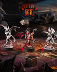 Fiendish Succubus - Demon's Gate - 3d Printed Miniature Sculpted by Cast N Play
