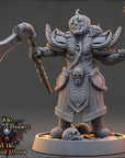 Vyctor Hullow - Dark Alliance of the Blood Moon - 3d Printed Miniature sculpted by Daybreak Miniatures