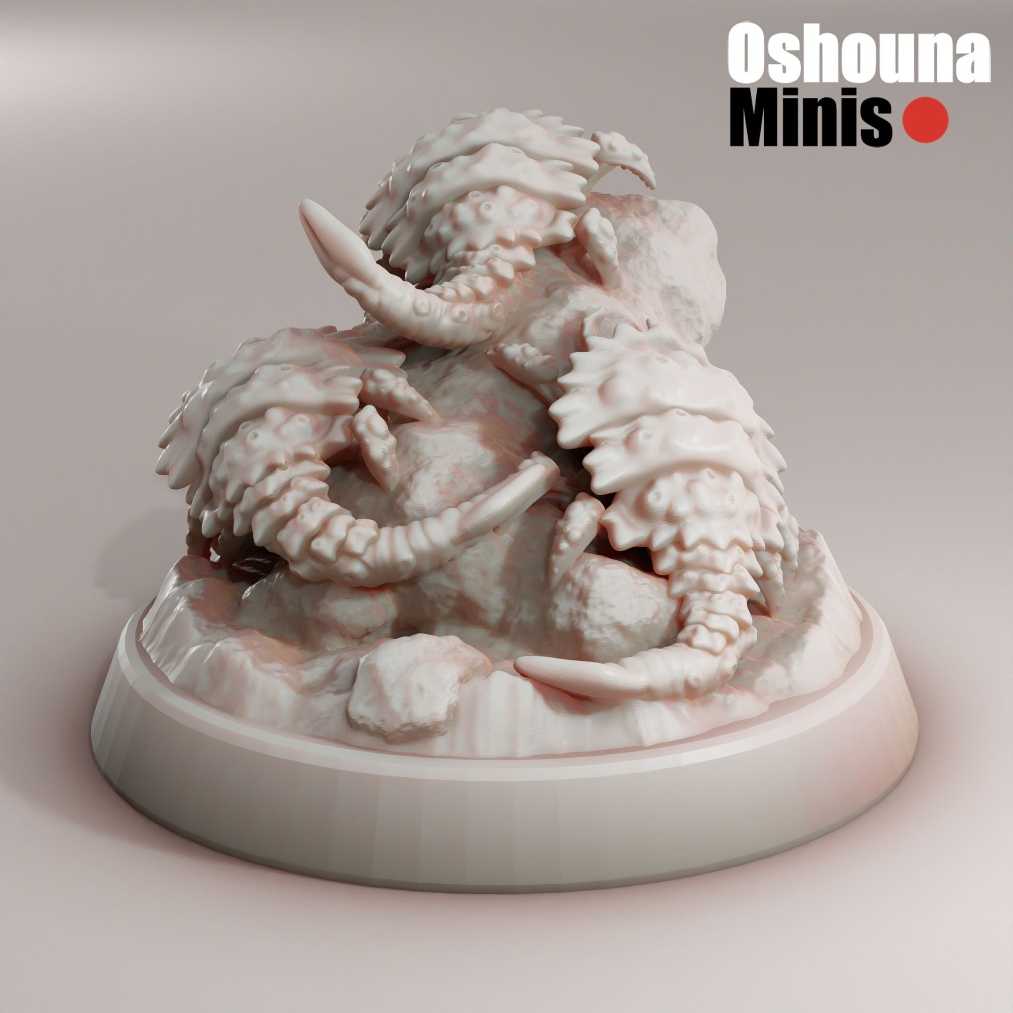 Alien Swarms - Deep Hive - 3d Printed Miniature by OshounaMinis