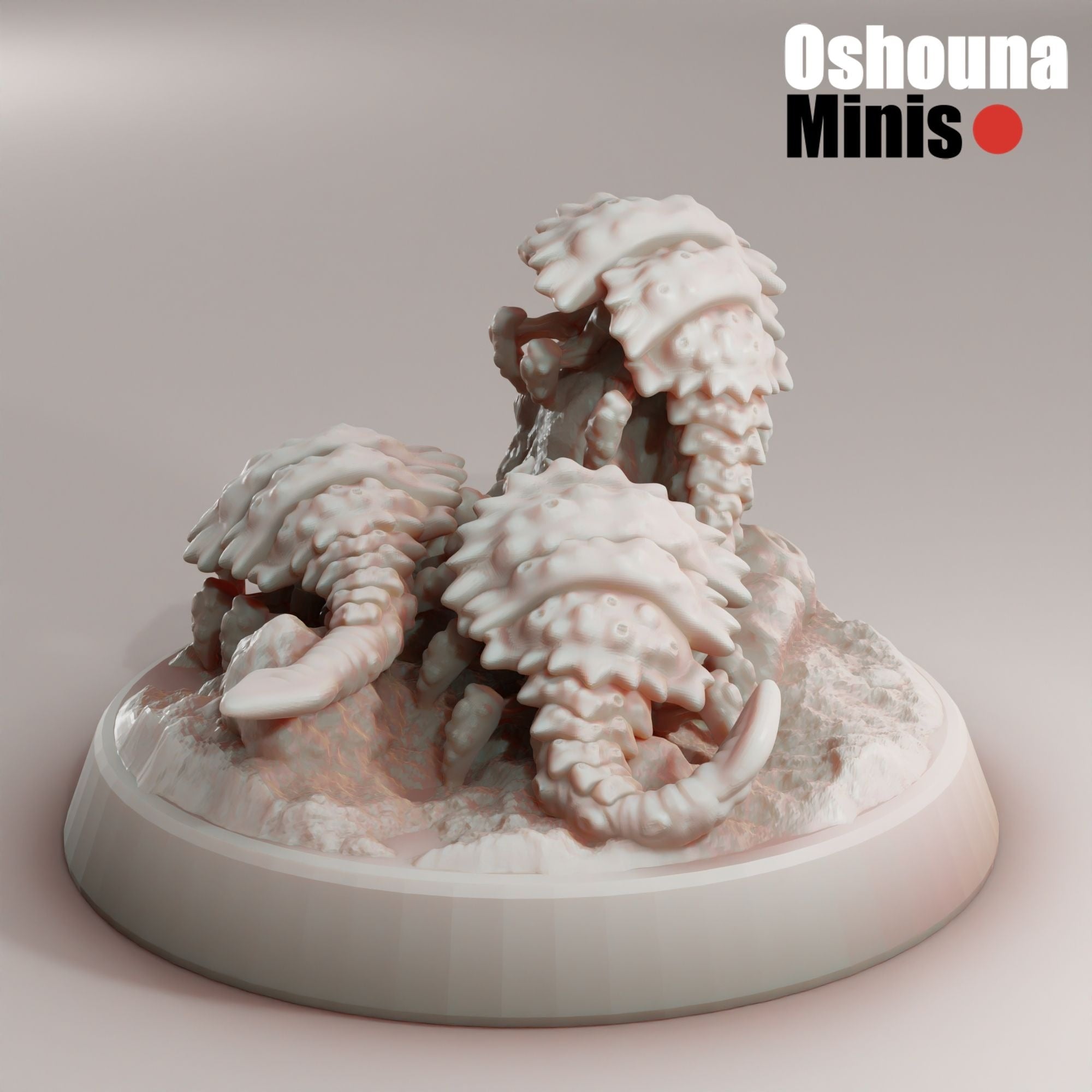 Alien Swarms - Deep Hive - 3d Printed Miniature by OshounaMinis