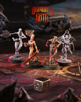 Demon Priests - Demon's Gate - 3d Printed Miniature Sculpted by Cast N Play