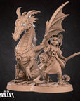 Human Summoner - Iconic Heroes - 3d Printed Miniature sculpted by Bite the Bullet