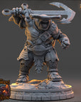 Yethra Coilblood - The Selachians of the Undertow (Sharkfolk) - 3d Printed Miniature sculpted by Daybreak Miniatures