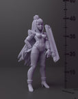 Alithra Dawncleaver - Neokingdoms - 3d Printed Miniature Sculpted by RN Estudio