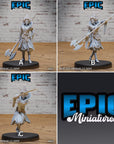 Warrior Empress - 3d Printed Miniature Sculpted by Epic Miniatures