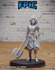 Warrior Empress - 3d Printed Miniature Sculpted by Epic Miniatures