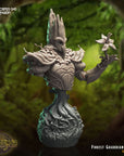 Forest Guardian Bust - 3d Printed Miniature Sculpted by Crippled God Foundry