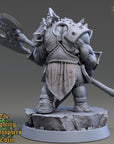 Theon Foulcurse - Fighting Philosophers of Corm (Rhinofolk) - 3d Printed Miniature sculpted by Daybreak Miniatures