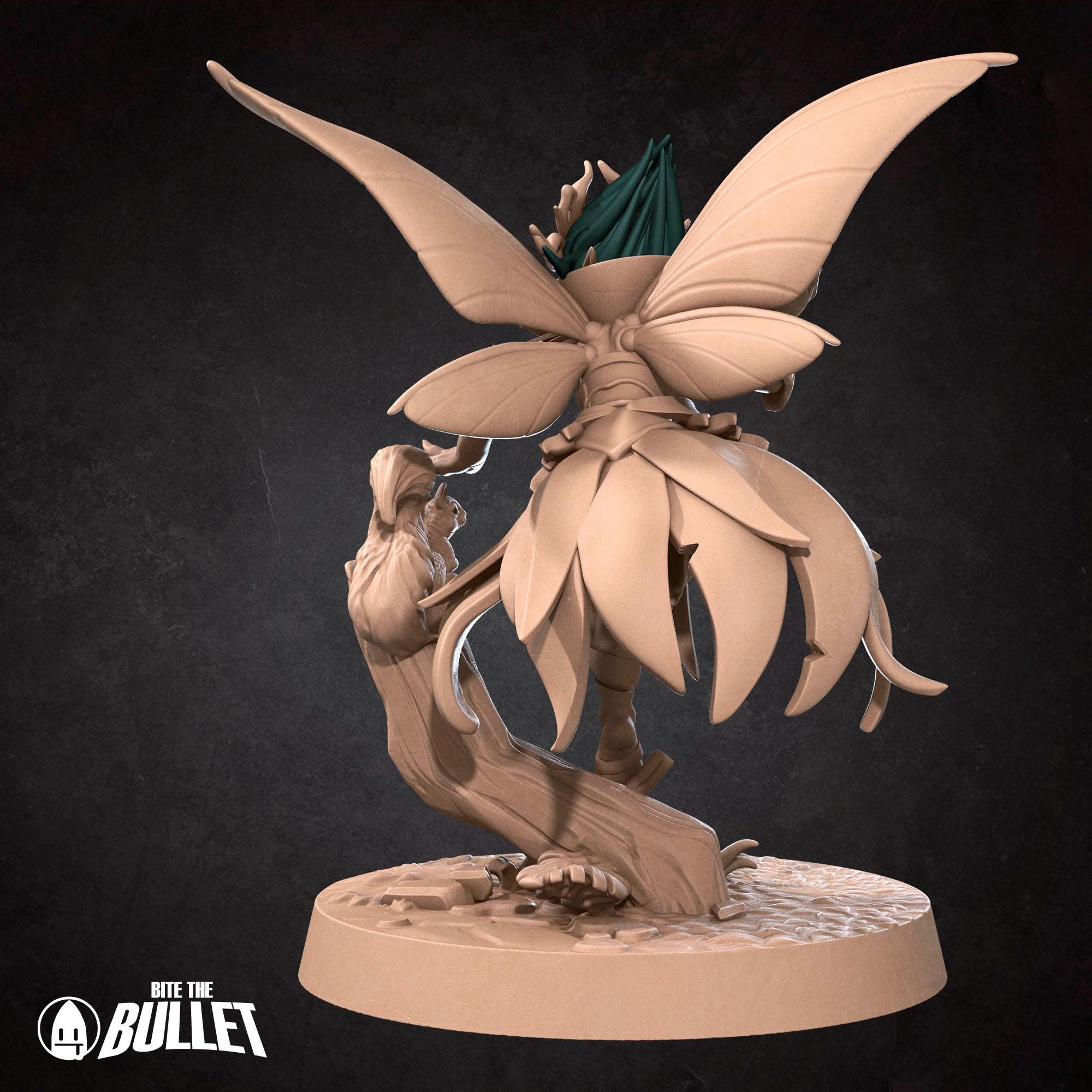 Pixie Sorceress - Pixies - 3d Printed Miniature sculpted by Bite the Bullet