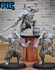 Sawhead Pirate - 3d Printed Miniature Sculpted by Epic Miniatures