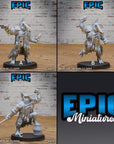 Sawhead Pirate - 3d Printed Miniature Sculpted by Epic Miniatures