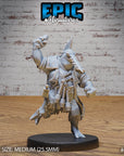 Sawhead Pirate - 3d Printed Miniature Sculpted by Epic Miniatures