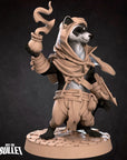 Ferretfolk Rogue - Grove Haven - 3d Printed Miniature sculpted by Bite the Bullet