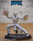 Monk Adventurer Male - 3d Printed Miniature Sculpted by Epic Miniatures