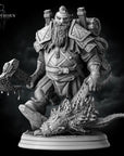 Dwarven Dragon Hunter, Thalgrim Oakbeard - 3d Printed Miniature Sculpted by Stormborn Collectibles