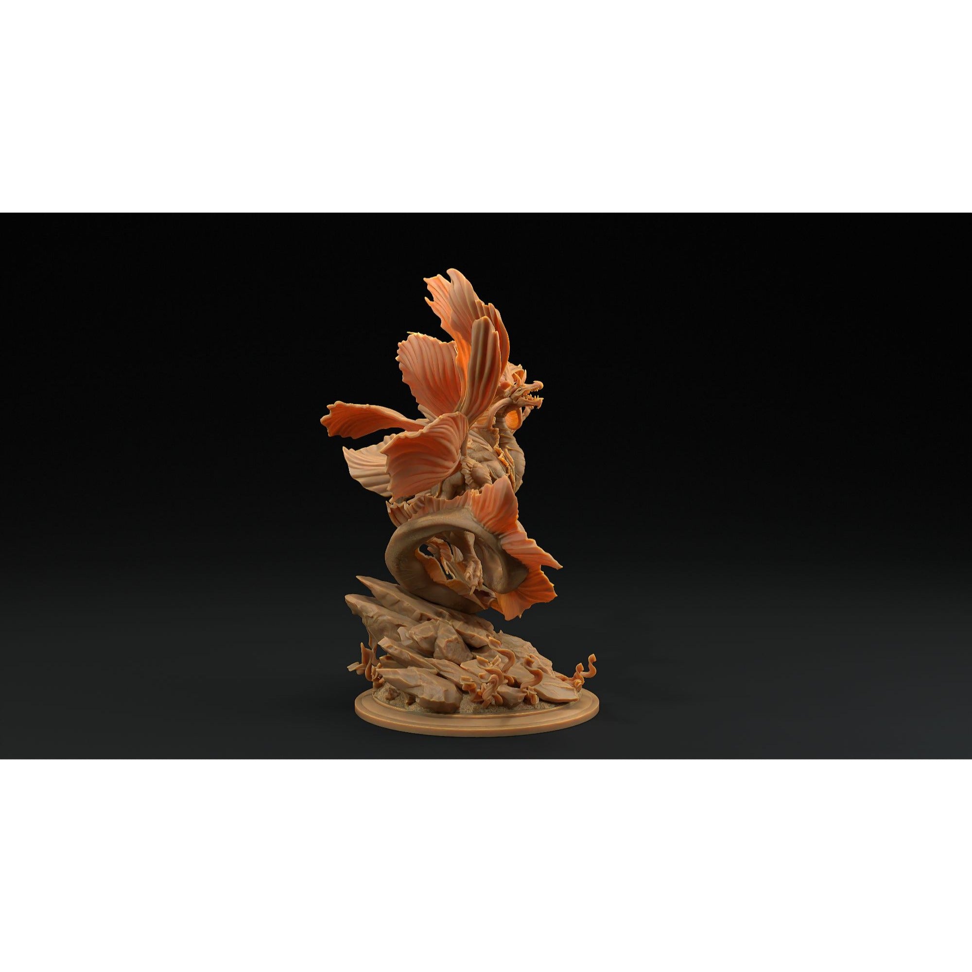 Sea Angel - Hunt for the Last Sea Angel - 3d Printed Miniature Sculpted by Dragon Trappers Lodge