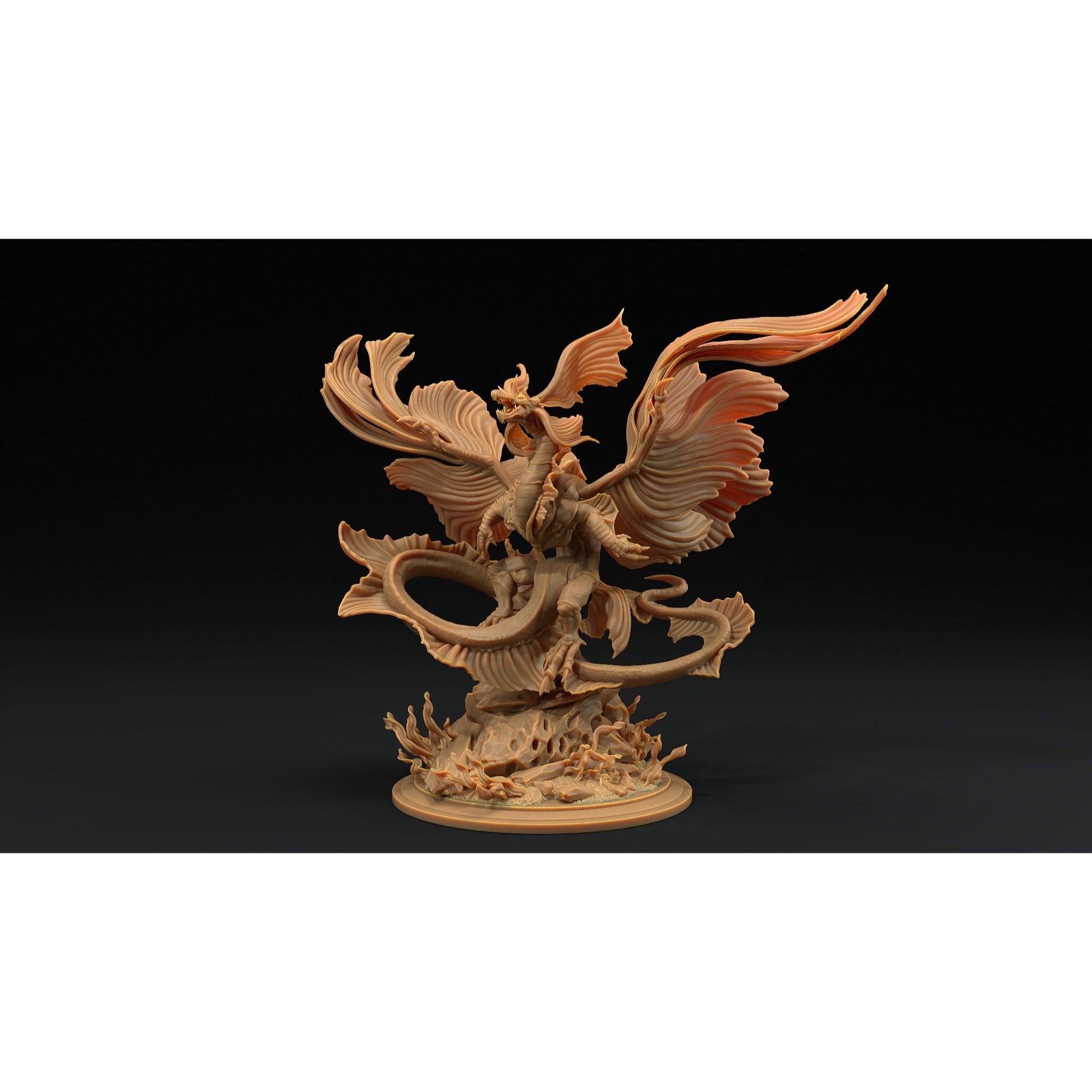 Sea Angel - Hunt for the Last Sea Angel - 3d Printed Miniature Sculpted by Dragon Trappers Lodge