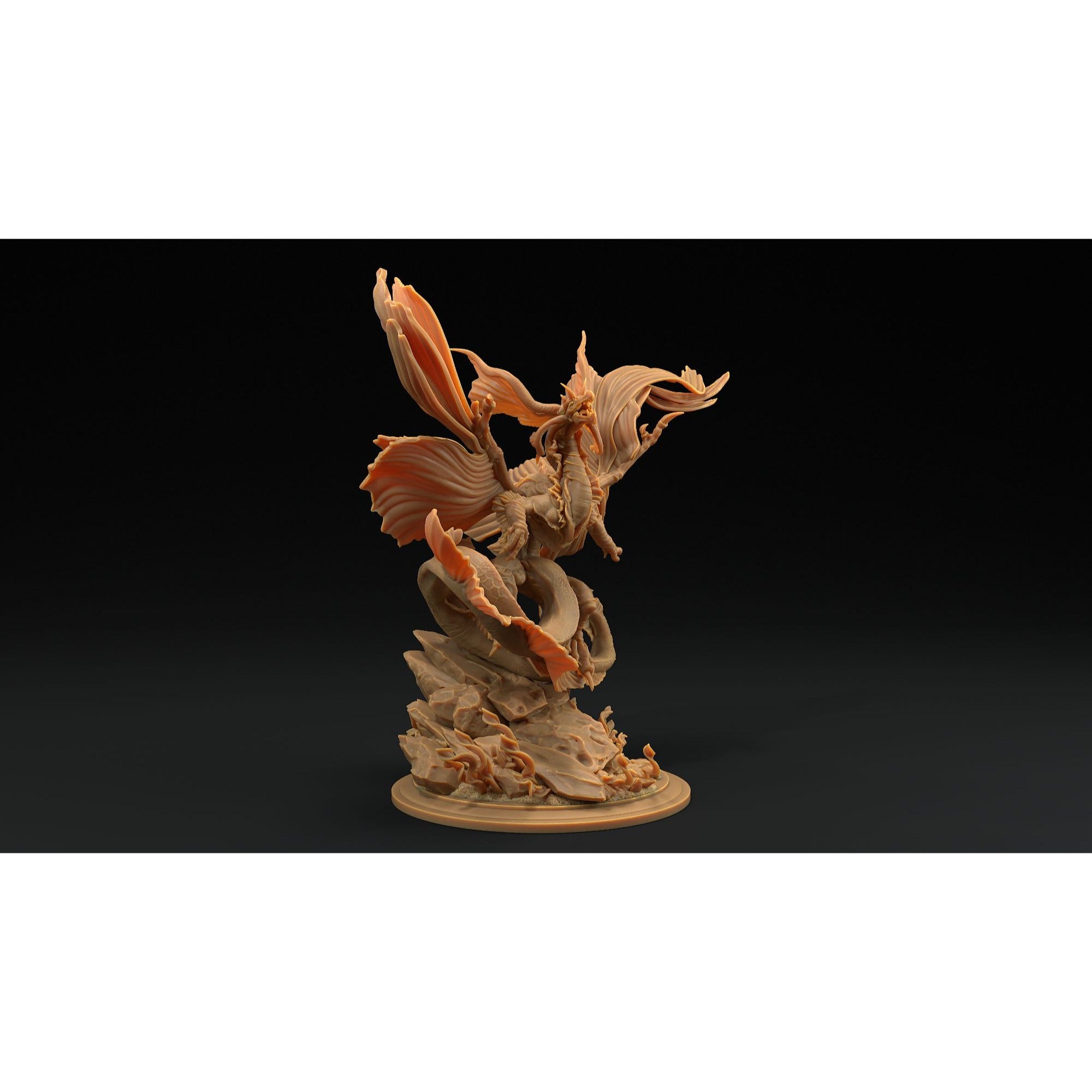 Sea Angel - Hunt for the Last Sea Angel - 3d Printed Miniature Sculpted by Dragon Trappers Lodge