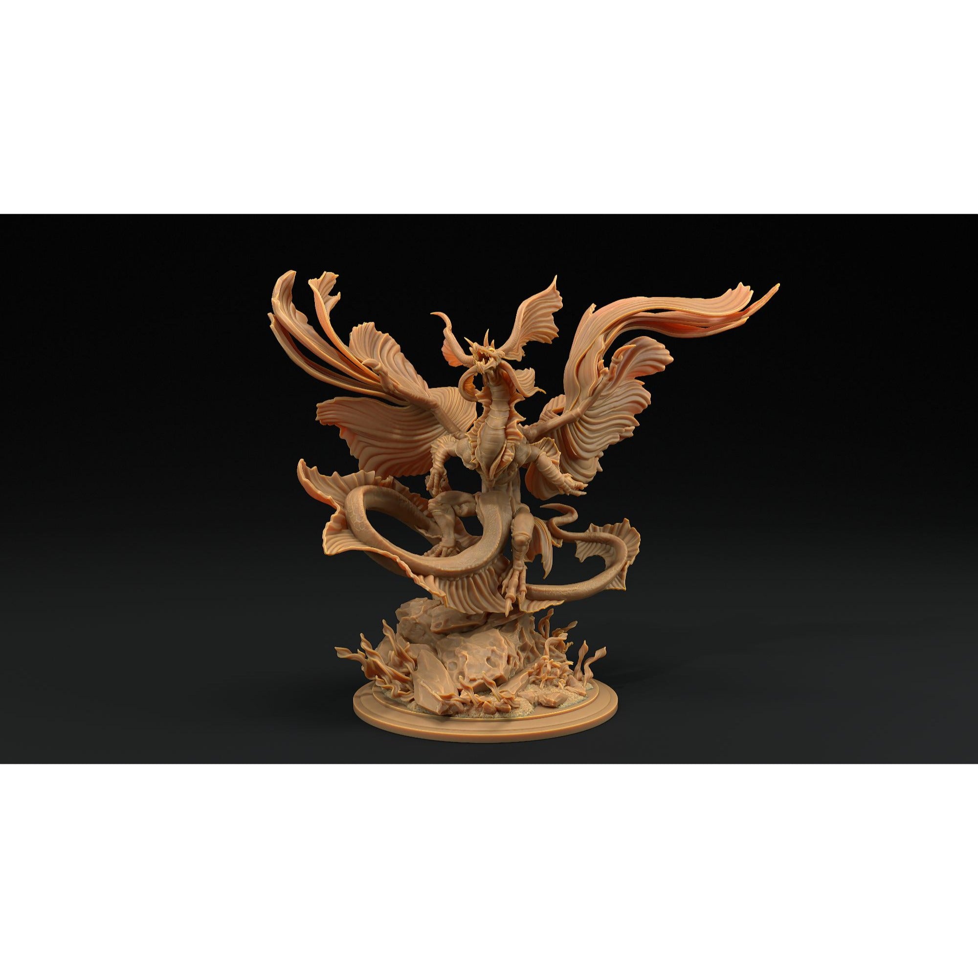 Sea Angel - Hunt for the Last Sea Angel - 3d Printed Miniature Sculpted by Dragon Trappers Lodge