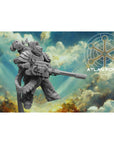 Angelic Flying Artillerymen - 3 Model Modular Unit 3d Printed Sculpted by Atlan Forge