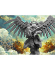 Angelic Flying Artillerymen - 3 Model Modular Unit 3d Printed Sculpted by Atlan Forge