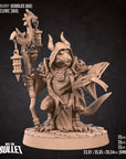 Kobold Cleric - Kobold DND - 3d Printed Miniature sculpted by Bite the Bullet