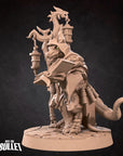 Kobold Cleric - Kobold DND - 3d Printed Miniature sculpted by Bite the Bullet