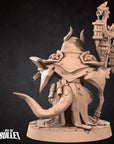 Kobold Cleric - Kobold DND - 3d Printed Miniature sculpted by Bite the Bullet