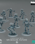 SEA Coalition Strike Soldiers - 3d Printed Miniature Sculpted by OshounaMinis