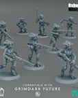 SEA Coalition Strike Soldiers - 3d Printed Miniature Sculpted by OshounaMinis