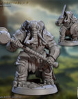 Elephorim Ivory Sentinels - 3d Printed Miniature sculpted by Artisan Guild