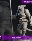 Dragonborn Adventurers - Caelitum Adventurers - 3d Printed Miniature by Blackcrest Miniatures