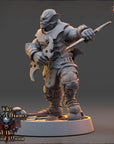 Ledro Emberskul - Dark Alliance of the Blood Moon - 3d Printed Miniature sculpted by Daybreak Miniatures