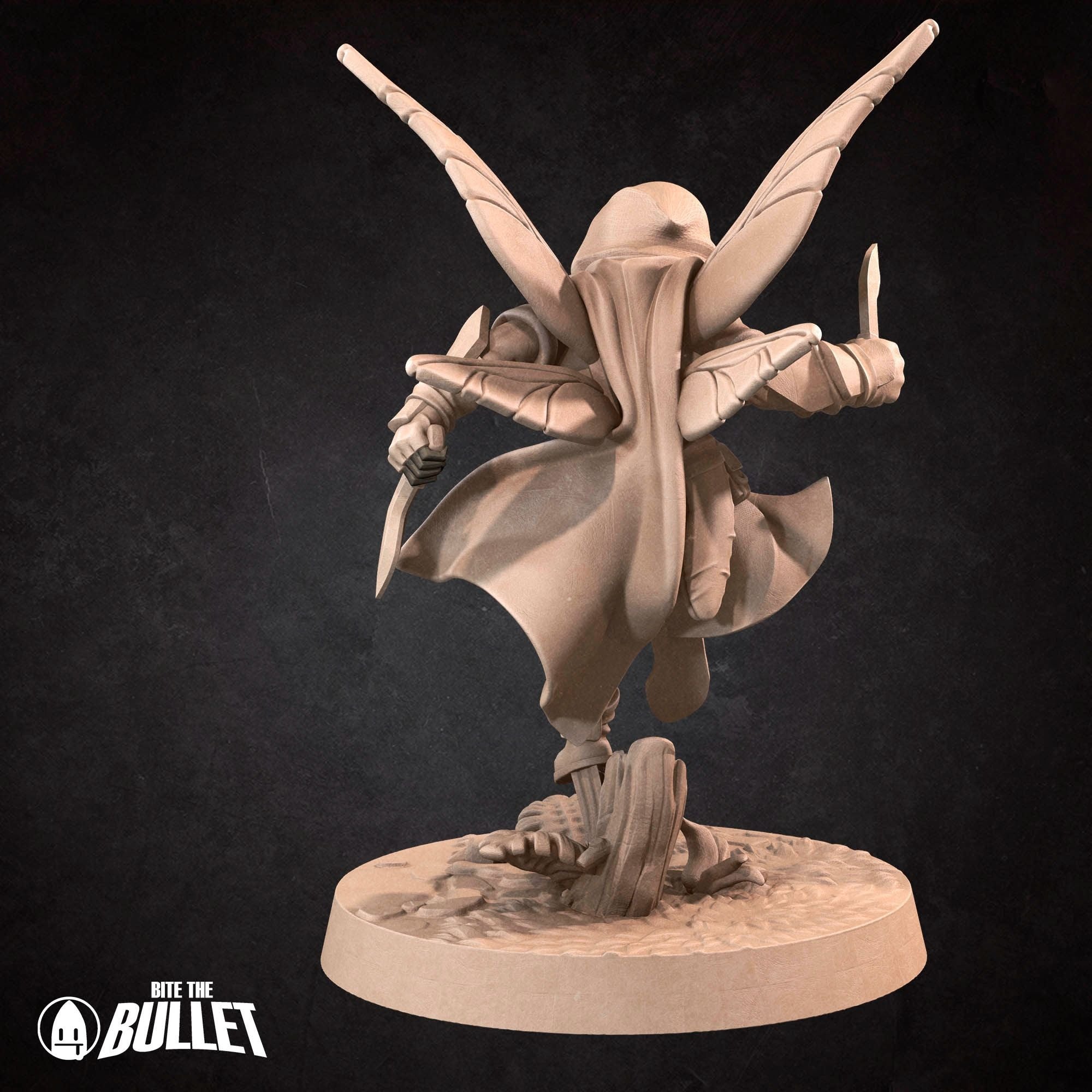 Pixie Rogue - Pixies - 3d Printed Miniature sculpted by Bite the Bullet