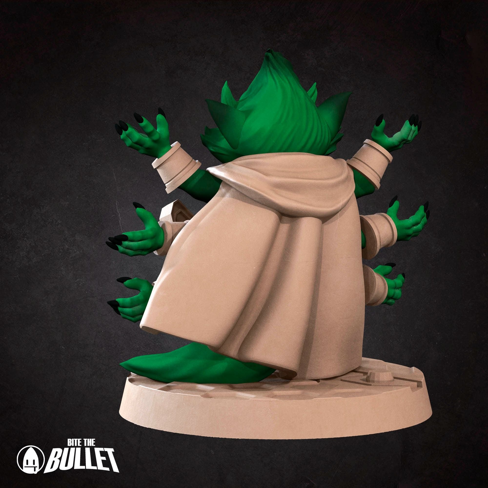 Furblin Soldier - Bullet Galaxy - 3d Printed Miniature sculpted by Bite the Bullet