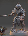 Carmine Hardgrove - Dark Alliance of the Blood Moon - 3d Printed Miniature sculpted by Daybreak Miniatures