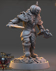 Carmine Hardgrove - Dark Alliance of the Blood Moon - 3d Printed Miniature sculpted by Daybreak Miniatures