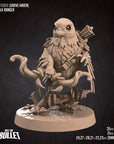 Hawkfolk Ranger - Grove Haven - 3d Printed Miniature sculpted by Bite the Bullet