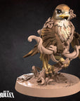 Hawkfolk Ranger - Grove Haven - 3d Printed Miniature sculpted by Bite the Bullet