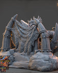 King Albardon of the Verdant Rift - Anthrosaurs of Triju - 3d Printed Miniature sculpted by Daybreak Miniatures